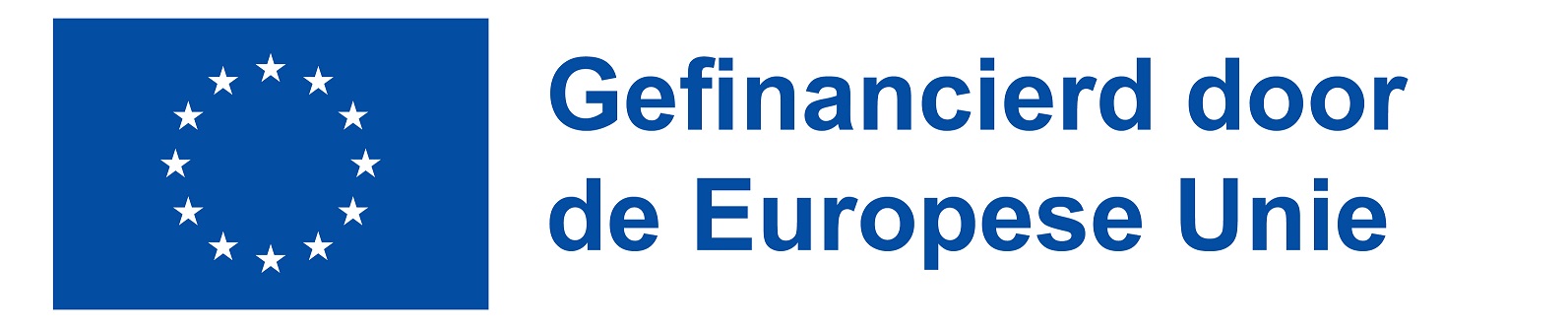 EU logo gefinancierd door de Europese Unie